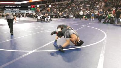 150 lbs Consi Of 16 #2 - Jayden Dela Rosa, Burbank (SS) vs Wesley Hayden, Los Gatos (CC)
