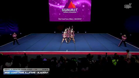 West Coast Fame All Stars - Blackout [2026 L4 Senior Open Coed - D2 Semis] 2026 The D2 Summit