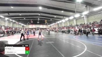 126 lbs Round Of 32 - Manuel Maes, Taos Jr Wrestling vs Tyson Houston, Moapa Valley