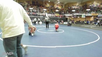 144 lbs Cons. Round 1 - Logan Gray, Caney Valley HS vs Sawyer Ibarra, Alma-Wabaunsee HS