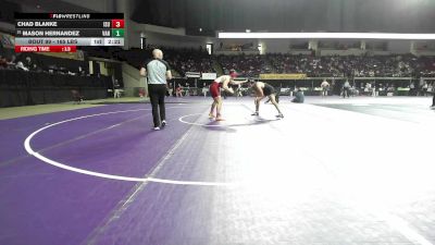 165 lbs Round Of 64 - Chad Blanke, Iowa State vs Mason Hernandez, Vanguard