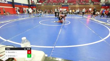 112 lbs Consi Of 4 - Ryker Reynolds, Tulsa Union vs Harley Greenway, Tulsa Union