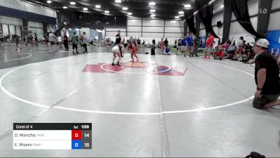 46 kg Consi Of 4 - Olivia Mancha, Team VA vs Ellie Myers, PA West Pink