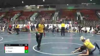 96/101 Round 1 - Vincent Orozco, Junior Panther Wrestling Club vs Adalberto Chapa, Crystal Strachan