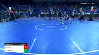 106 lbs Prelims - Jordon Ross, Mount Anthony vs Colton Thorpe, Southington