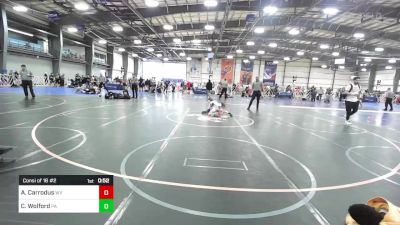 75 lbs Consi Of 16 #2 - Austin Carrodus, WV vs Carter Wolford, PA