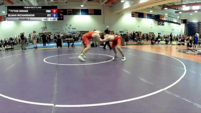 215 lbs Round 2 - Tytus Drake, Front Royal Wrestling Club vs Elijah Richardson, Hornet Training Center