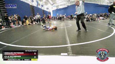 50 lbs Placement (4 Team) - Annalise Patterson, Queens Of Chaos vs Kylie Nachreiner, Girls With Grit