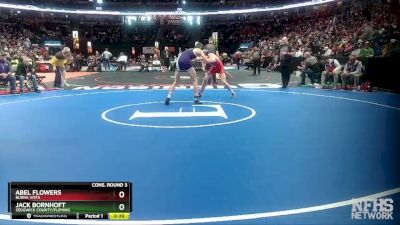 144-2A Cons. Round 3 - Jack Bornhoft, Sedgwick County/Fleming vs Abel Flowers, Buena Vista