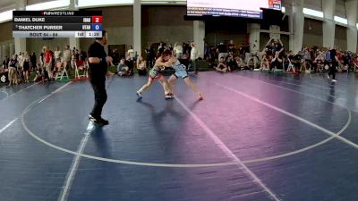84 lbs Quarters - Daniel Duke, Idaho vs Thatcher Purser, Utah