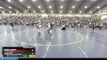 190 lbs Semifinal - Jake Bott, Sanderson Wrestling Academy vs Soren Jensen, Gunnison Valley