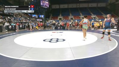 140 lbs Champ. Rd Of 64 - Maliha Hamidou, Wisconsin vs Alice Scharp, Indiana