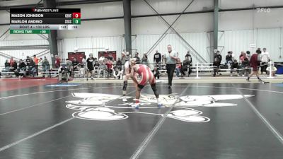 133 lbs Round Of 32 - Mason Johnson, Centenary vs Marlon Andino, Springfield Tech