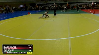 70 lbs Quarterfinal - Tate Gauker, Mankato West vs Blake Xinastle, Summit Wrestling Academy