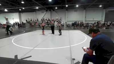 87 lbs Consolation - Alexander Balch, Unattached vs Tyrann Gallegos, Southwest Hammers