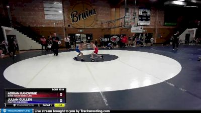 63 lbs Round 2 - Adrian Kanownik, Boise Youth Wrestling vs Julian Guillen, Fighting Squirrels