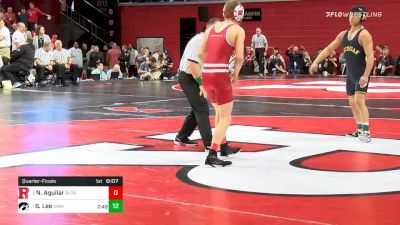 133 lbs Quarterfinal - Seth Gross, Wisconsin vs Joey Silva, Michigan