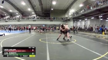 190 lbs Champ. Round 1 - Jace Luellen, Eagles Wrestling Club Liberty North vs Carl Roberts, Ray-Pec Wrestling Club