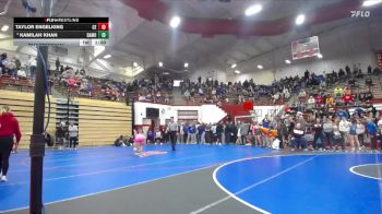 115 lbs Quarterfinal - Kamilah Khan, Merrillville Pirates vs Taylor Engelking, Columbus East