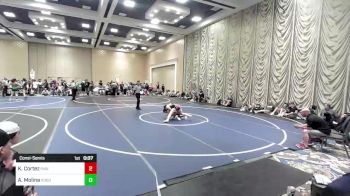 130 lbs Consolation - Katrina Cortez, Paw vs Aubrie Molina, Rogue Nation