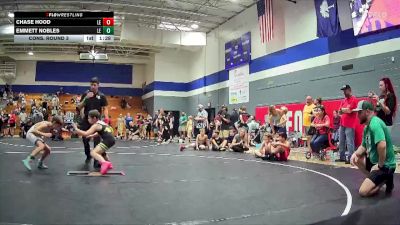 65/70 Cons. Round 3 - Emmett Nobles, Coastal Elite vs Chase Hood, Summerville Take Down
