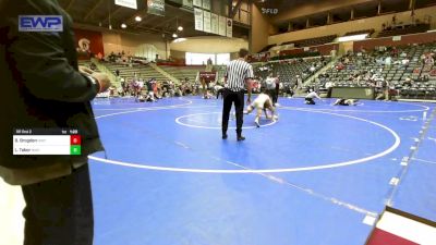 94-100 lbs Rr Rnd 2 - Baker Brogden, North DeSoto Wrestling Academy vs Lawson Tabor, North DeSoto Wrestling Academy