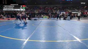 150 lbs Cons. Round 1 - Onyx Kunsaitis, American Falls vs Nolan Lofstedt, Mead