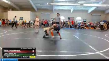 80 lbs Round 3 - Jonah Finlay, Team Bear Wrestling Club vs Wesley Fountain, Rivertown Wrestling Wolves