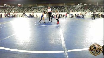 58 lbs 5th Place - Bennett Todd, Texas Elite Wrestling vs Maxon Rollins, Noble Takedown Club