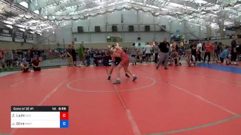 61 kg Consi Of 32 #1 - Zach Licht, Dubuque Wrestling Club vs Jake Gliva, Minnesota Storm