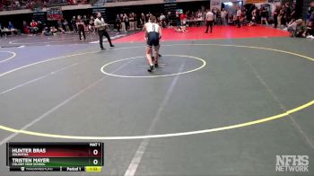 145 lbs Semifinal - Tristen Mayer, Colony High School vs Hunter Bras, Soldotna