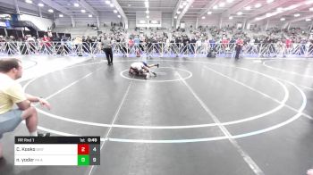 90 lbs Rr Rnd 1 - Caleb Kosko, Grit Mat Club Blue vs Nathan Yoder, PA Alliance Blue