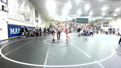 165 lbs Champ. Round 2 - Rhett Bise, Redondo Union vs Brian Battulga, South Torrance