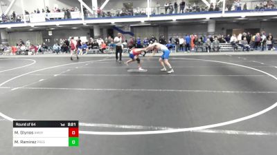 157 lbs Round Of 64 - Mikey Glynos, American University vs Michael Ramirez, Presbyterian College