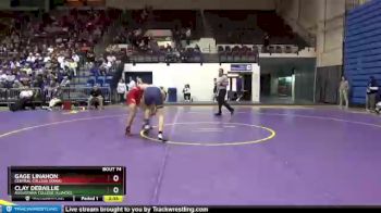 197 lbs Champ. Round 1 - Gage Linahon, Central College (Iowa) vs Clay DeBaillie, Augustana College (Illinois)