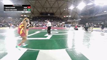 Boys 3A 150 lbs Champ. Round 3 - Isaac Williams, Mountlake Terrace vs Malik Horne, Prairie
