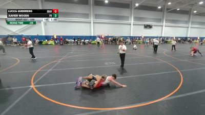 106 lbs Cons. Round 1 - Xavier Woods, Perrysburg vs Lucca Guerrero, Unattached
