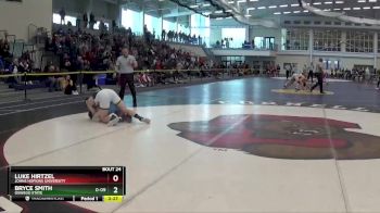 184 lbs Prelim - Luke Hirtzel, Johns Hopkins University vs Bryce Smith, Oswego State