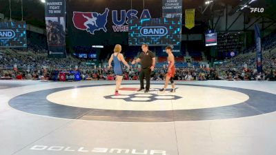 150 lbs Cons. Rd Of 64 - Tensei Thompson, ID vs Rhadei Kuck, WI