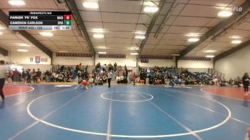 126 lbs Cons. Round 5 - Cameron Carlson, Spearfish vs Parker `pk` Fox, Natrona County