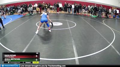 121-123 lbs Semifinal - Emma Britschgi, Holtville vs Rayn Ritari, Punahou Girls