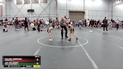 44 lbs Round 1 (4 Team) - Callen Uderman, Pursuit WA vs Leo Palansky, Team Germantown