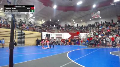 155 lbs Champ. Round 1 - Olivia Hunt, Crown Point vs Samaya Taylor, Boone Grove