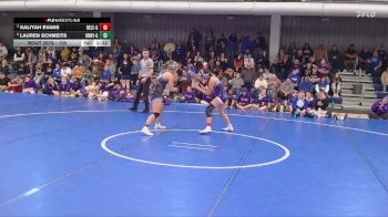 130 lbs 3rd Place Match - Lauren Schmeits, Kearney vs Kaliyah Evans, Bellevue East