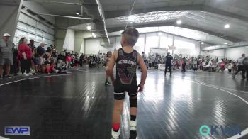 55 lbs Semifinal - Leonardo Hess, Verdigris Youth Wrestling vs Amavi Cline, Coweta Tiger Wrestling