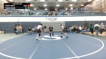 138 lbs Cons. Round 3 - Kaden Nokes, Idaho vs Wyatt Wells, Post Falls High School Wrestling