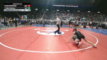 4A-106 lbs Champ. Round 1 - Tyler Reynolds, Campbell County vs Fred Padilla, Cheyenne East