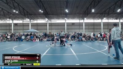 119 lbs Round 3 (4 Team) - Bodie Slater, Big Cat vs Abner Spencer, Grangeville Youth Wrestling