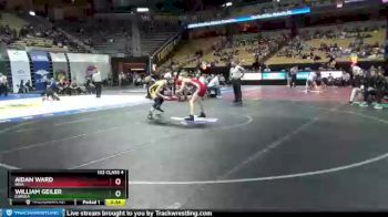 132 lbs Cons. Round 1 - William Geiler, Eureka vs Aidan Ward, Nixa