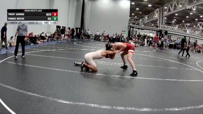 165 lbs Round 4 (6 Team) - Troy Jones, Mat Assassins Red vs Fenix Bock, Broad Axe Gold